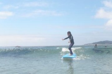 Surf lessons Monterey