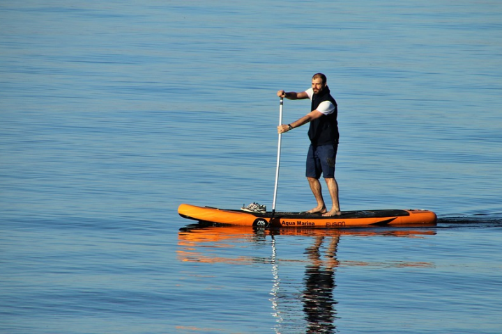 Rent a stand-up paddleboard